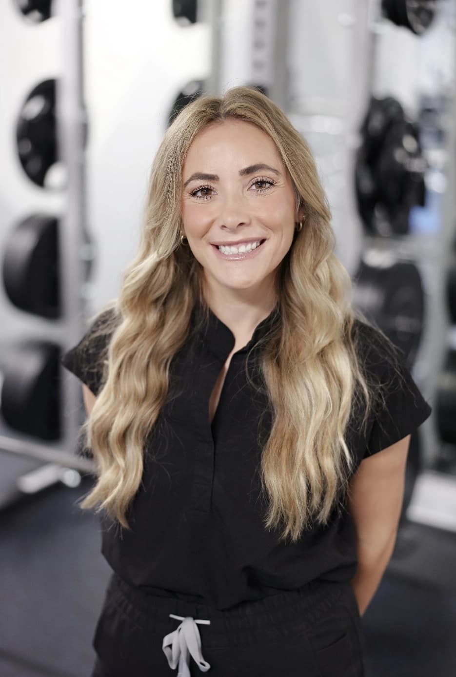 Dr. Alexandra Mancuso, physical therapist and founder of BodyWRX, in the Tampa practice.